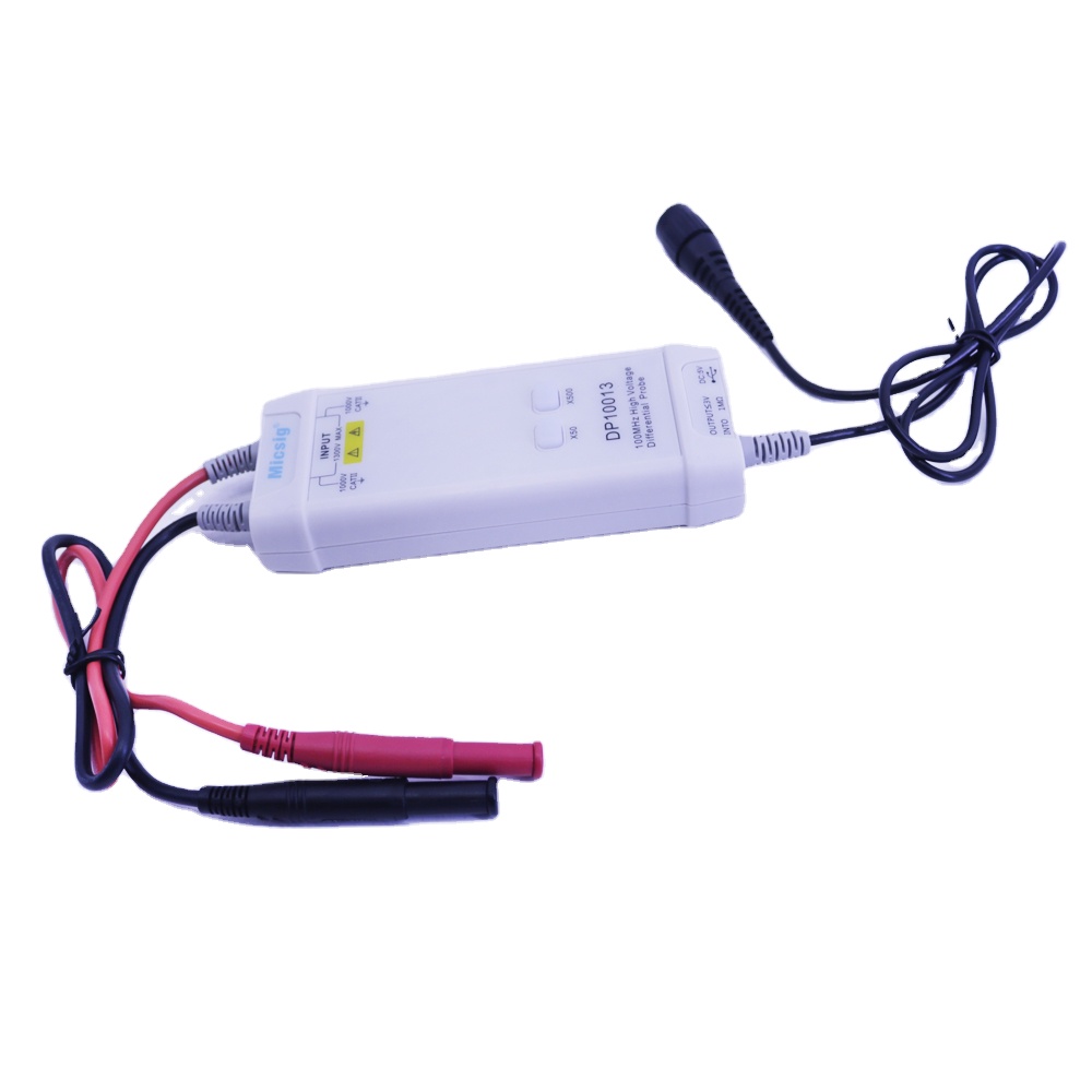 High Voltage Differential Probe 100Mhz 1300V - Micsig Oscilloscoop DP10013 1300V 100MHz Hoogspanningsdifferentiële