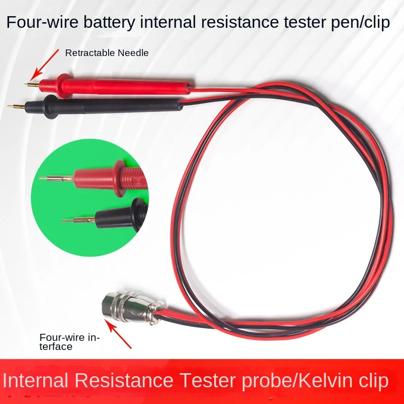 Battery Internal Resistance Tester Four Wire - Vierdraads Gebruik Batterij Interne Weerstand Verbeterde