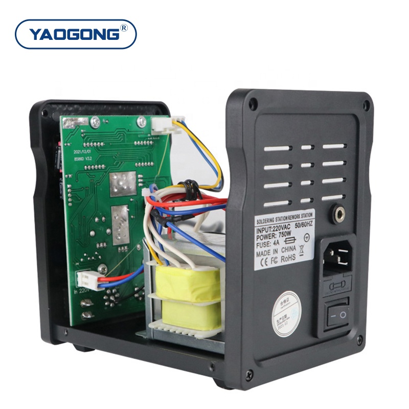 YAOGONG 8786D 2-in-1 digitaal  - Smd Rework Station Hot Air Soldering 2 In 1 recensie en prijs