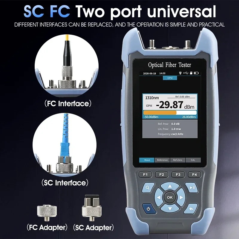 AUA-900A/D Hoge Nauwkeurige OT - Optical Time Domain Reflectometer Otdr 1310 1550Nm recensie en prijs