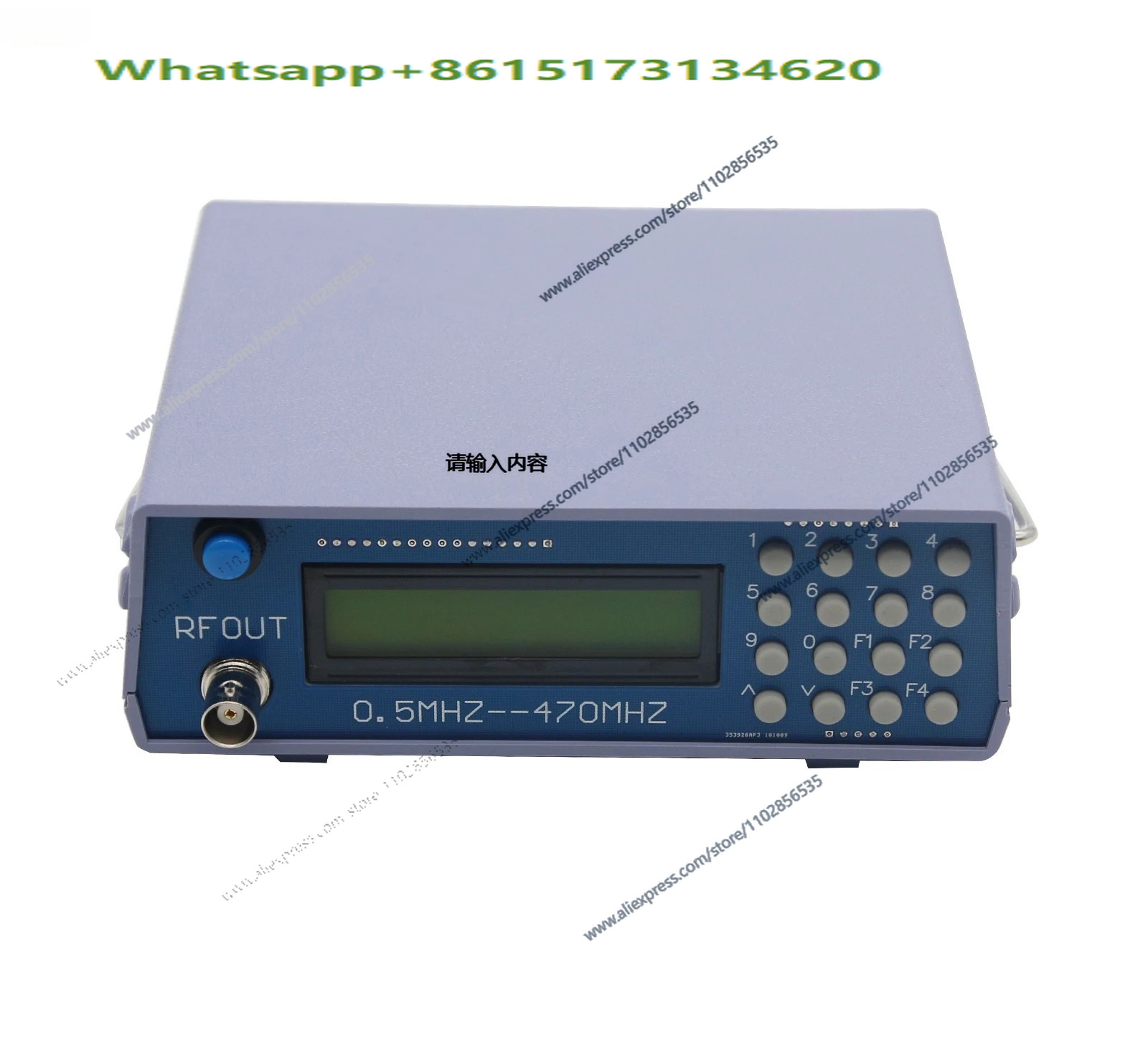 0,5 MHz-470 MHz RF-signaalgene - Rf Signal Generator 0.5Mhz To 470Mhz recensie en prijs