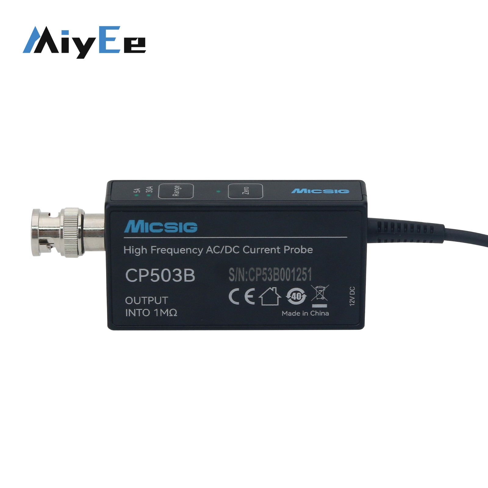 Micsig CP503B 50MHz 5A/30A Dua - Current Probe Ac Dc 50Mhz Oscilloscope recensie en prijs