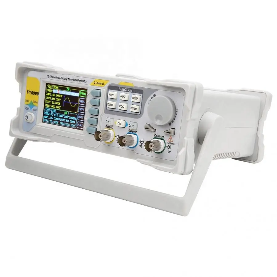 NIEUWE FY6900 Dual Channel DDS - Dual Channel Arbitrary Waveform Function Generator 60Mhz recensie en prijs