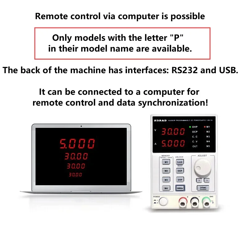 30V 60V 2A 3A 5A 10A Lineaire  - Programmable Linear Dc Power Supply 30V 10A recensie en prijs