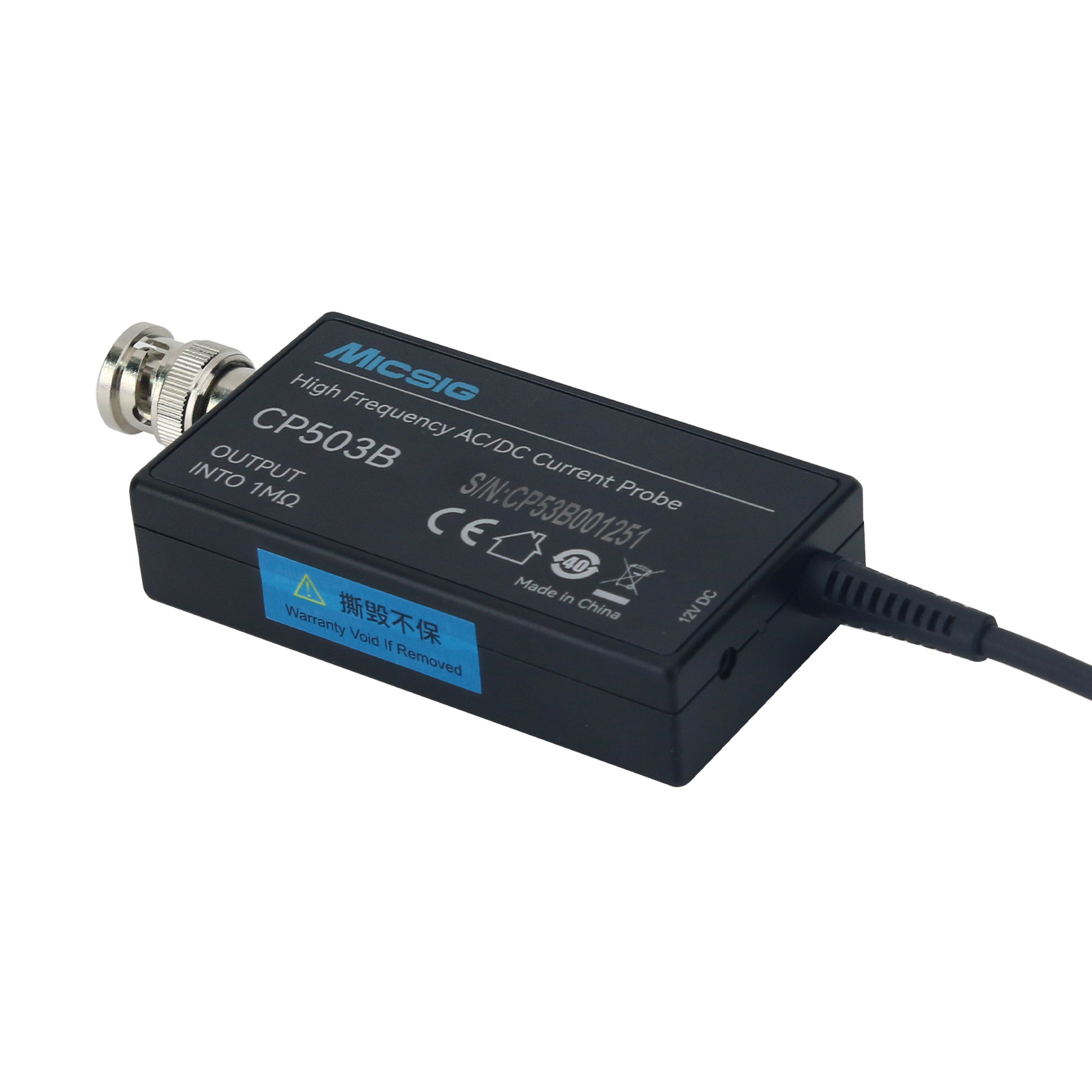 GOOD Micsig CP503B 50MHz 5A/30 - Current Probe Ac Dc 50Mhz Oscilloscope recensie en prijs