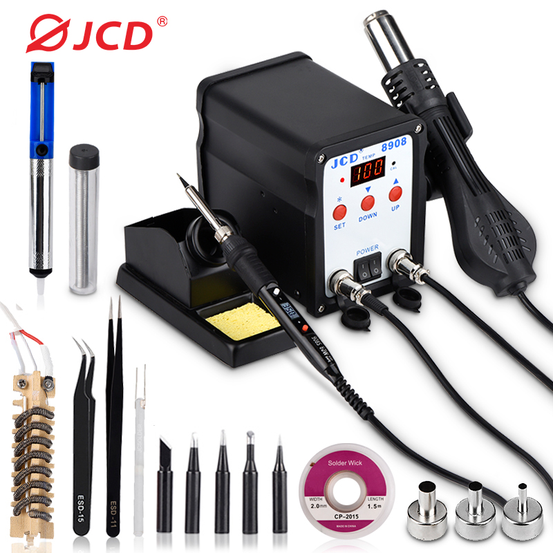Jcd Soldeerstation 2 In 1 Lasr - Smd Rework Station Hot Air Soldering 2 In 1 recensie en prijs