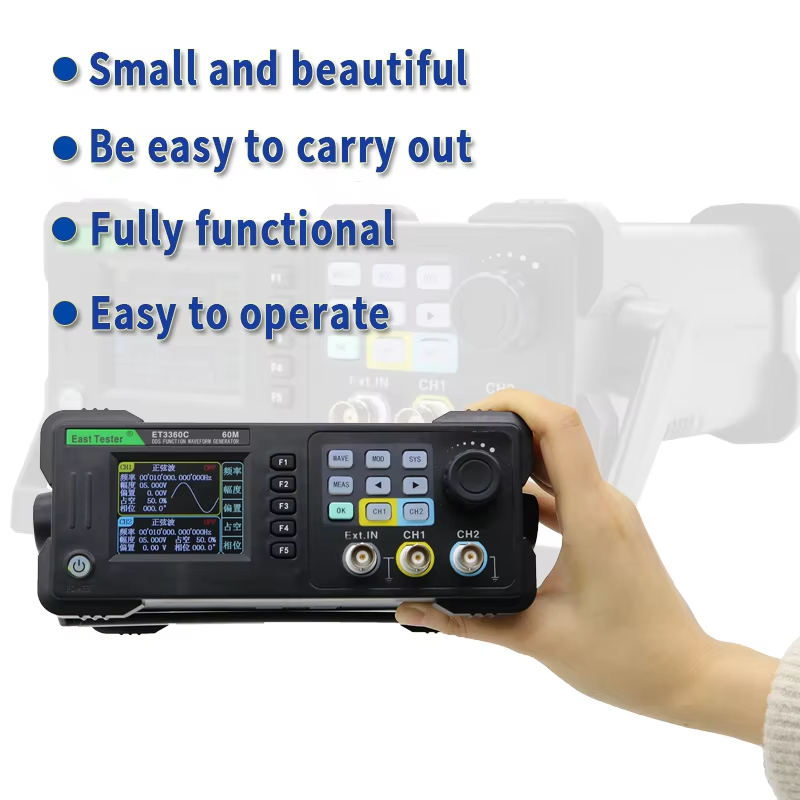 Oost Tester ET3320/40/60C Mini - Dual Channel Arbitrary Waveform Function Generator 60Mhz recensie en prijs