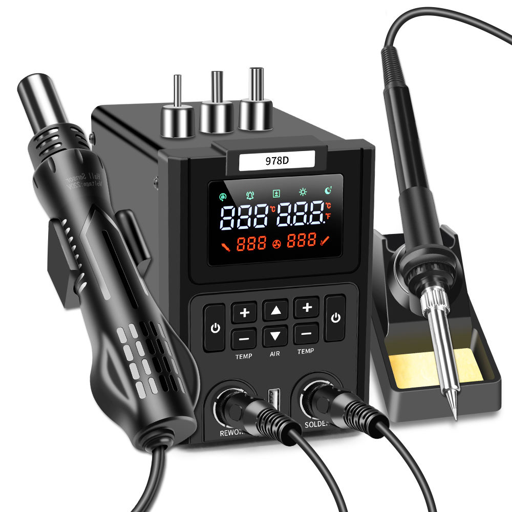 Dubbele LED digitale display H - Smd Rework Station Hot Air Soldering 2 In 1 recensie en prijs