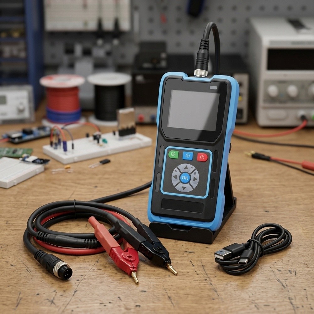 BT02: interne weerstandsmeter  - Battery Internal Resistance Tester Four Wire recensie en prijs
