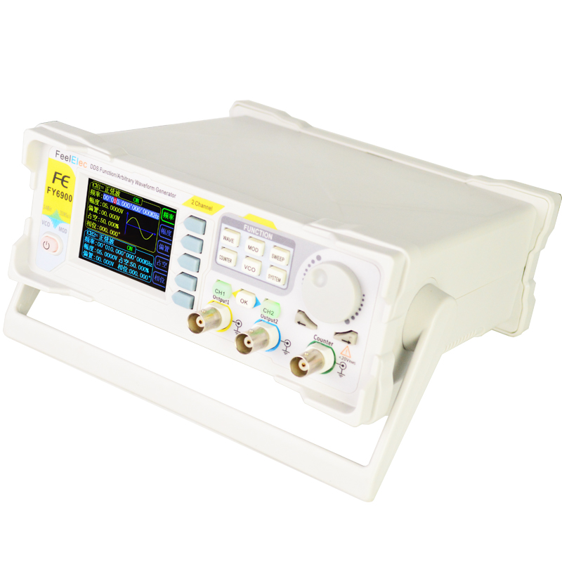 Nieuwe FY6900 60Mhz Dual Chann - Dual Channel Arbitrary Waveform Function Generator 60Mhz recensie en prijs