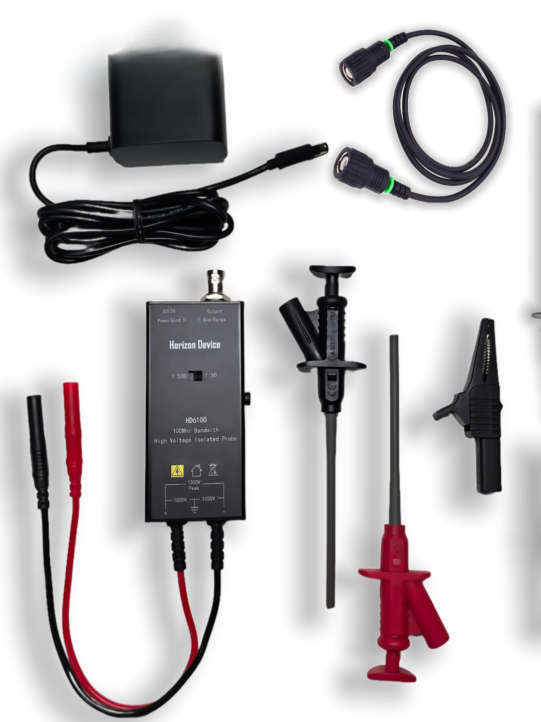 Actieve sonde Hoogspanning geï - High Voltage Differential Probe 100Mhz 1300V recensie en prijs